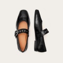 Louisine Ballerina, glossy black